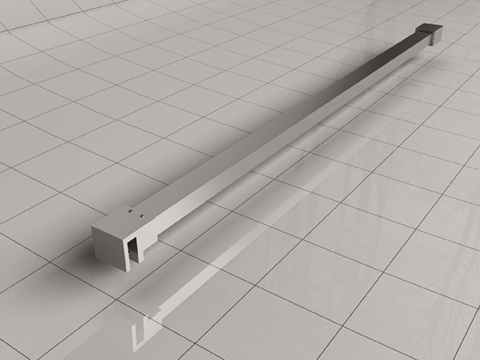 Slim stabilisatiestang 120 cm chroom - 20.3490