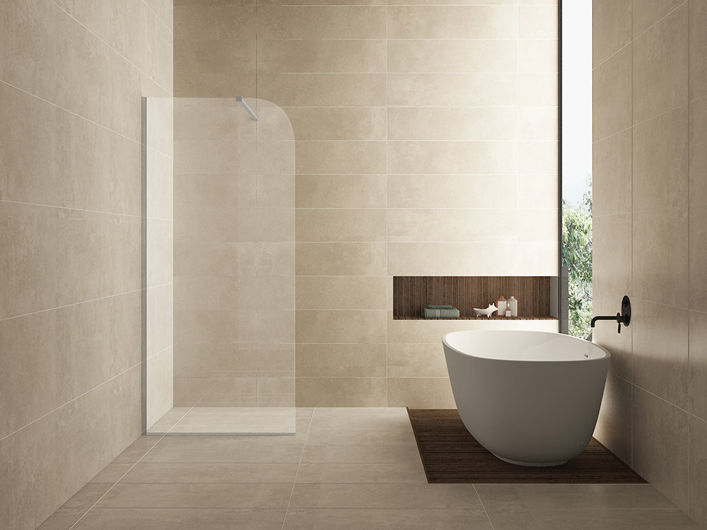 Curvea inloopdouche 900 x 2000 x 8 mm nano helder glas