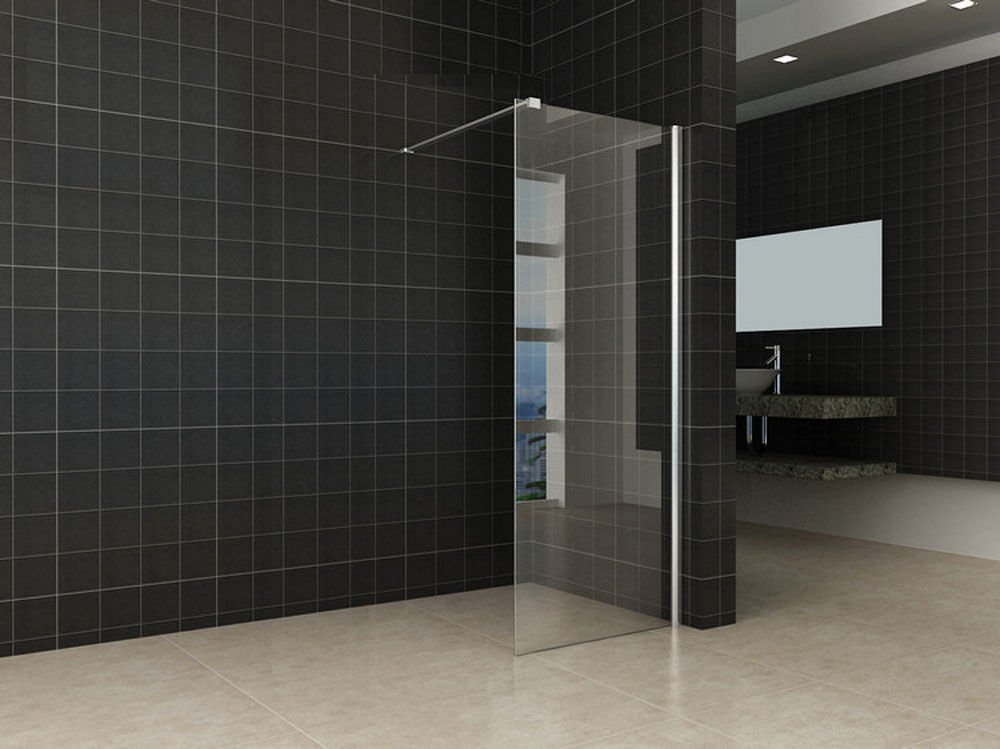 Comfort inloopdouche 700 x 2000 x 10 mm nano helder glas/chroom - 20.3807