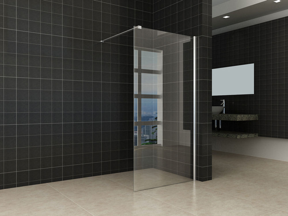 Comfort inloopdouche 900 x 2000 x 10 mm nano helder glas/chroom - 20.3809