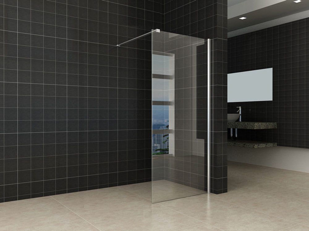 Comfort inloopdouche 800 x 2000 x 10 mm nano helder glas/chroom - 20.3810
