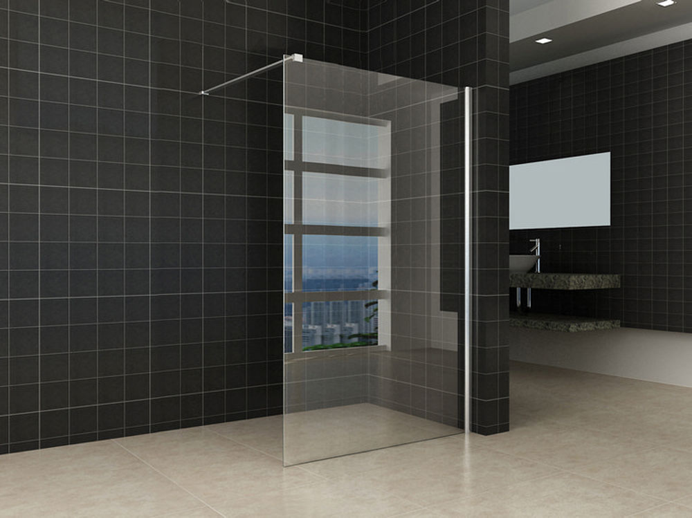 Comfort inloopdouche 1200 x 2000 x 10 mm nano helder glas/chroom - 20.3812