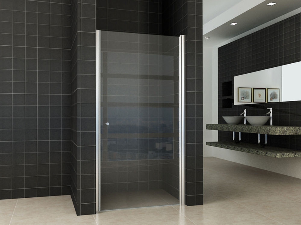 Between nisdeur 1000 x 2000 x 8 mm nano helder glas/chroom - 20.3828