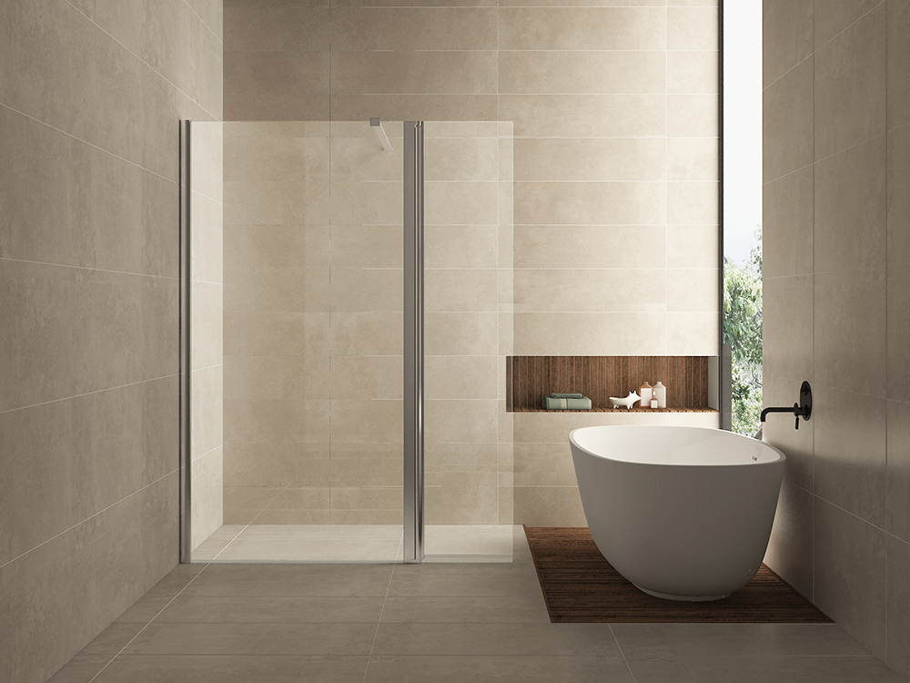 Comfort zijwand draaibaar 400 x 2000 x 10 mm nano helder glas/chroom - 20.3843