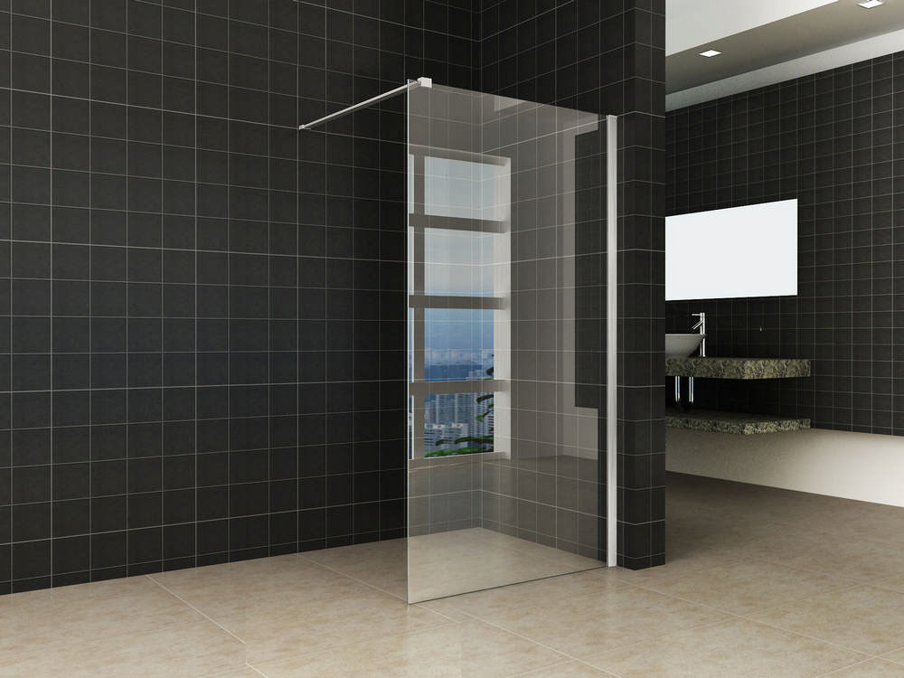 Hibera inloopdouche 1000 x 2000 x 10 mm nano helder glas/RVS - 20.3935