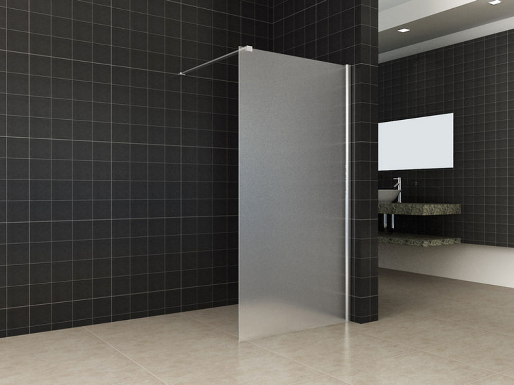 Comfort inloopdouche 900 x 2000 x 10 mm nano melkglas/chroom - 20.3972