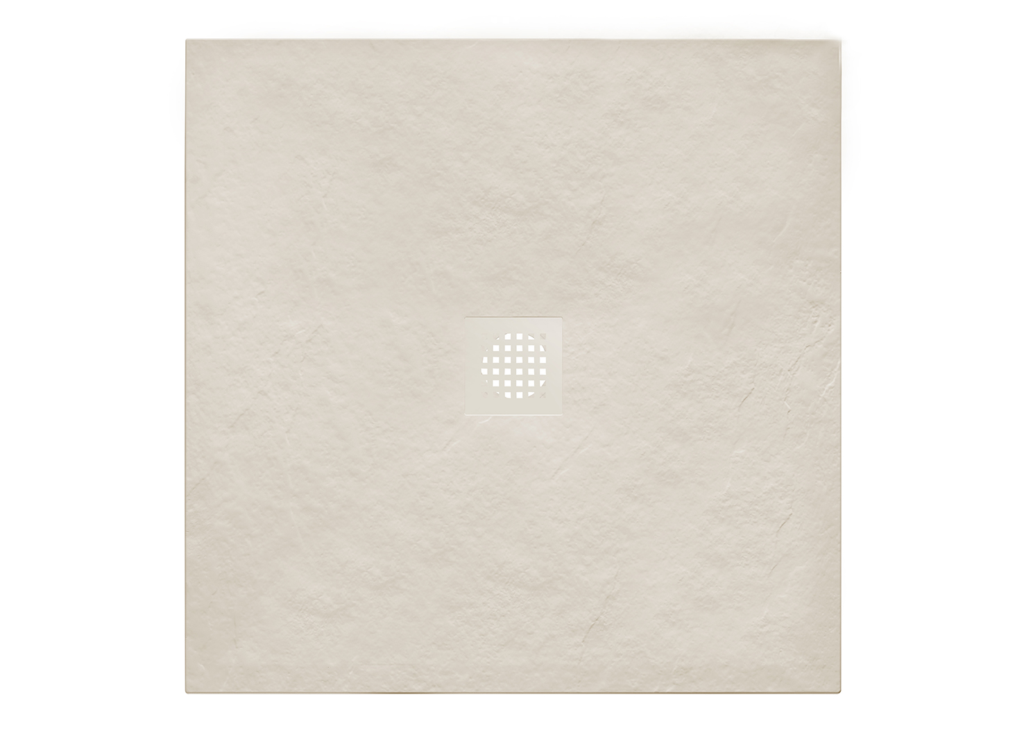 Stonea douchebak antislip composiet 900x900x30 mm inkortbaar beige