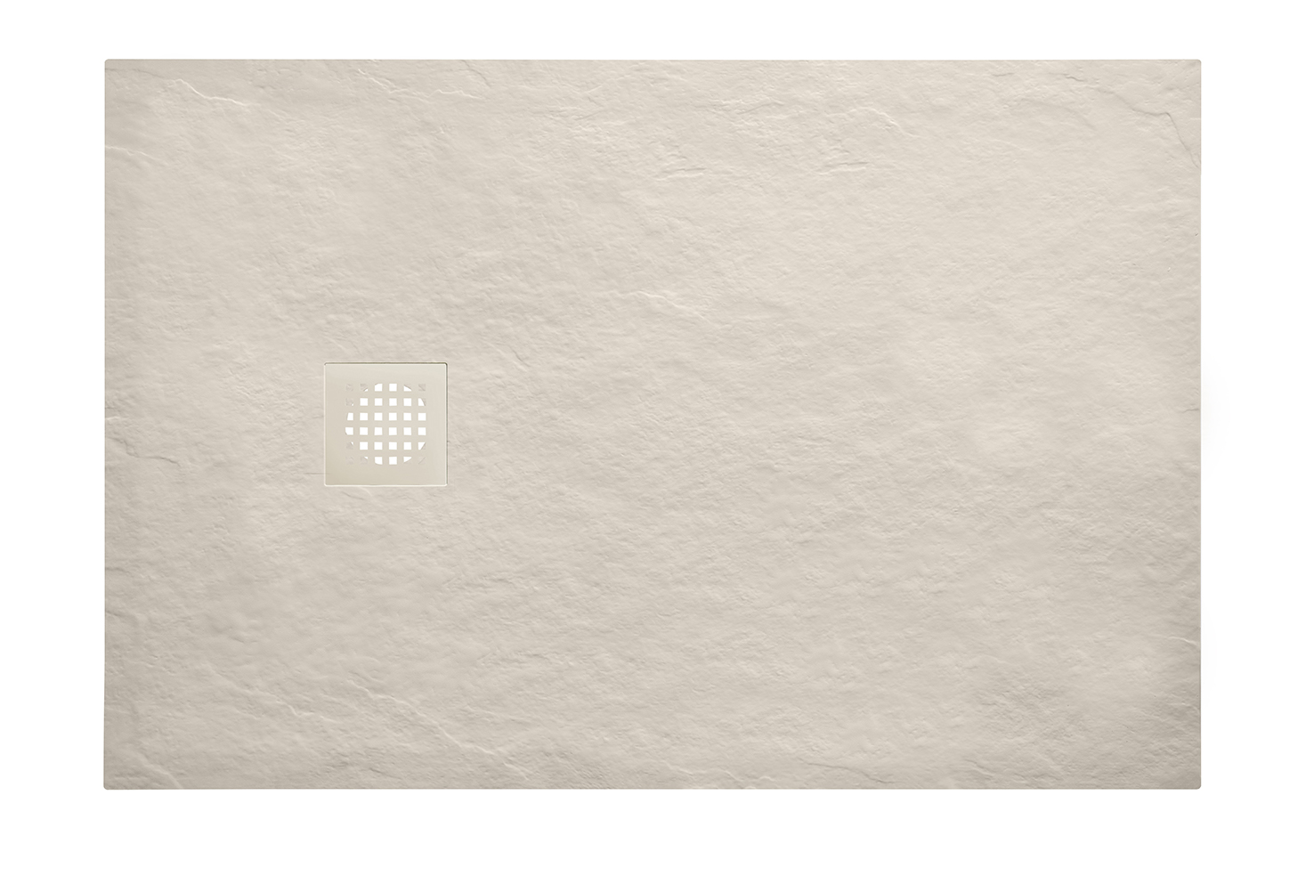 Stonea douchebak antislip composiet 900x1600x30 mm inkortbaar beige