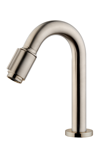 Victoria luxe fonteinkraan 1/2'' geborsteld staal - 22.3731