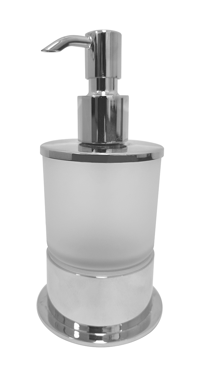 Ida vrijstaande zeepdispenser chroom - 28.4062