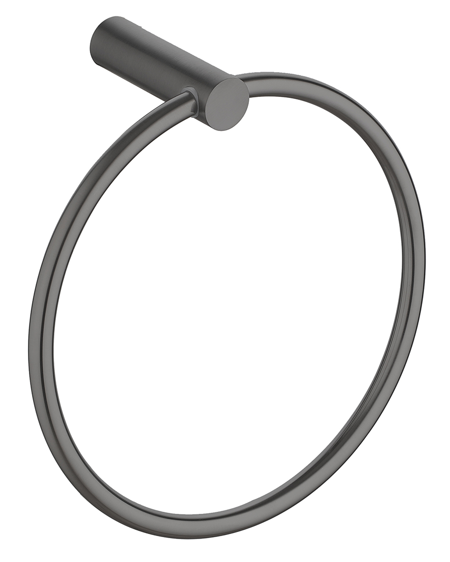 Ida handdoekring gunmetal - 28.7023