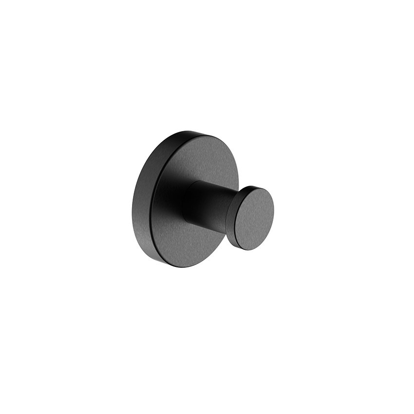 Alonzo handdoekhaak groot gunmetal - 28.8014
