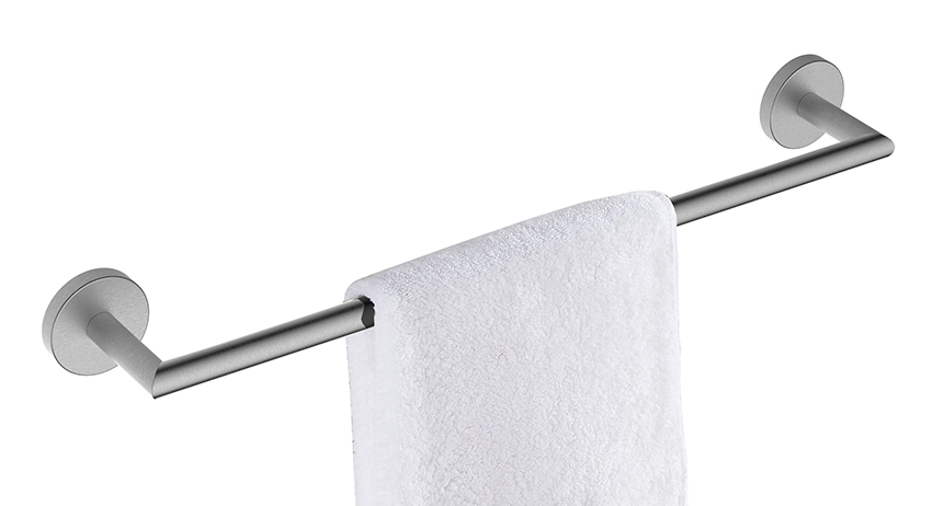 ASelected SUS 304 Handdoekrails 40 CM Wandmontage Handdoekhouder Zelfklevende Handdoekstang Rvs Voor Keuken Badkamers Geborstelde Afwerking 2105241538