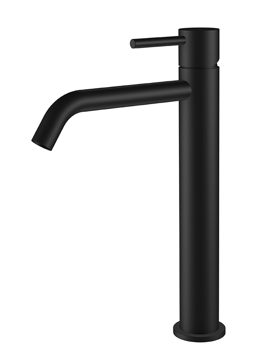 Style wastafelkraan mat zwart - 29.1621