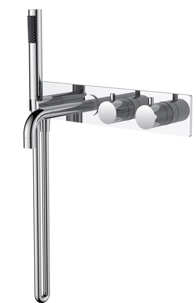Style inbouw badmengkraan chroom - 29.1650