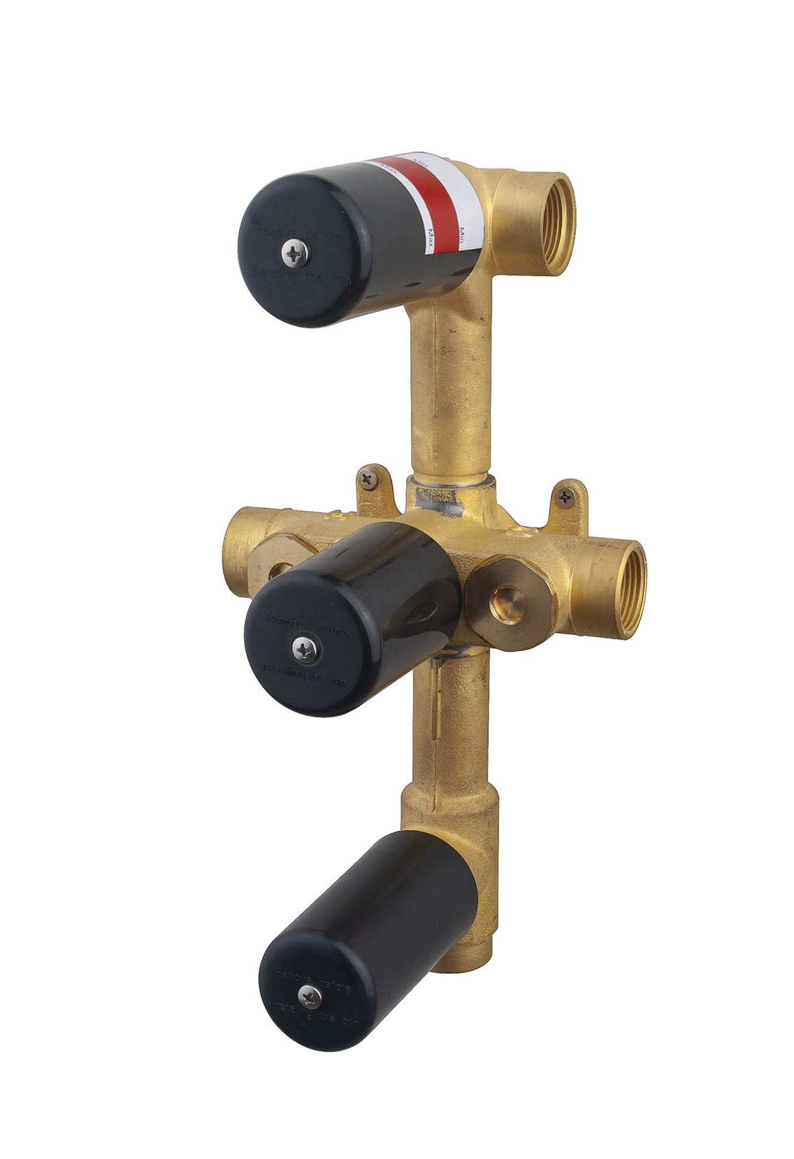 Caral/Rombo/Cross inbouwdeel 3 weg douchethermostaat - 29.2501