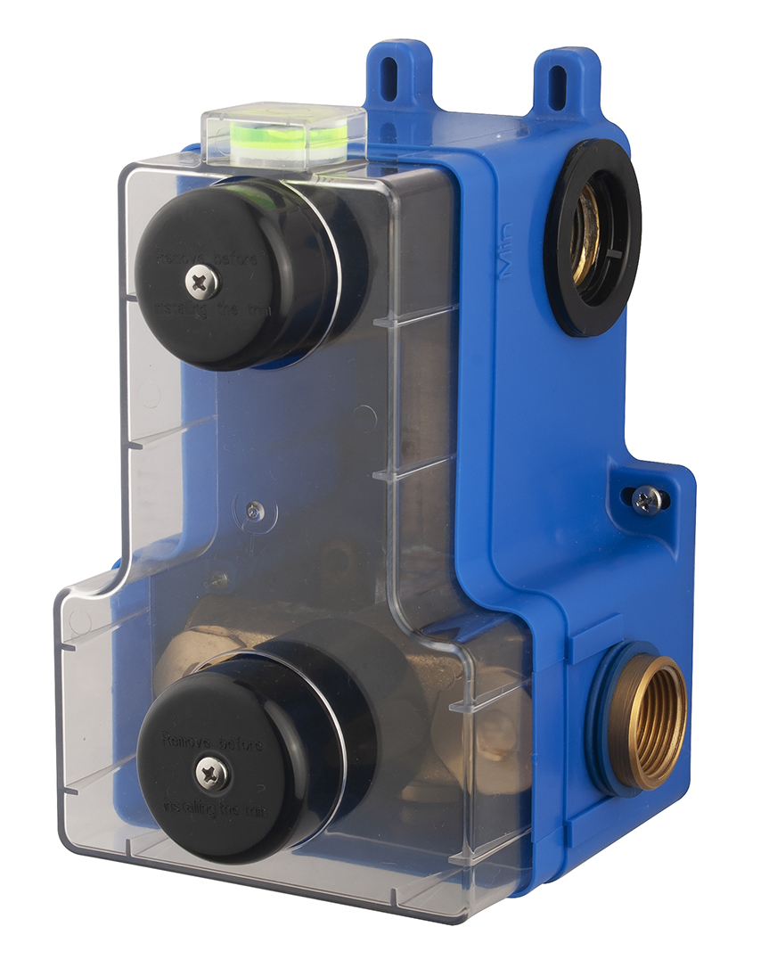 inbouwdeel+box 2-wegs douchethermostaat - 29.2600