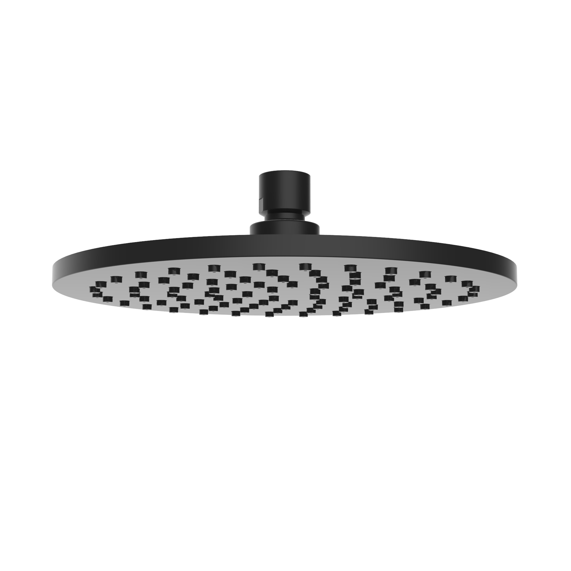 Caral hoofddouche 20 cm mat zwart - 29.2815