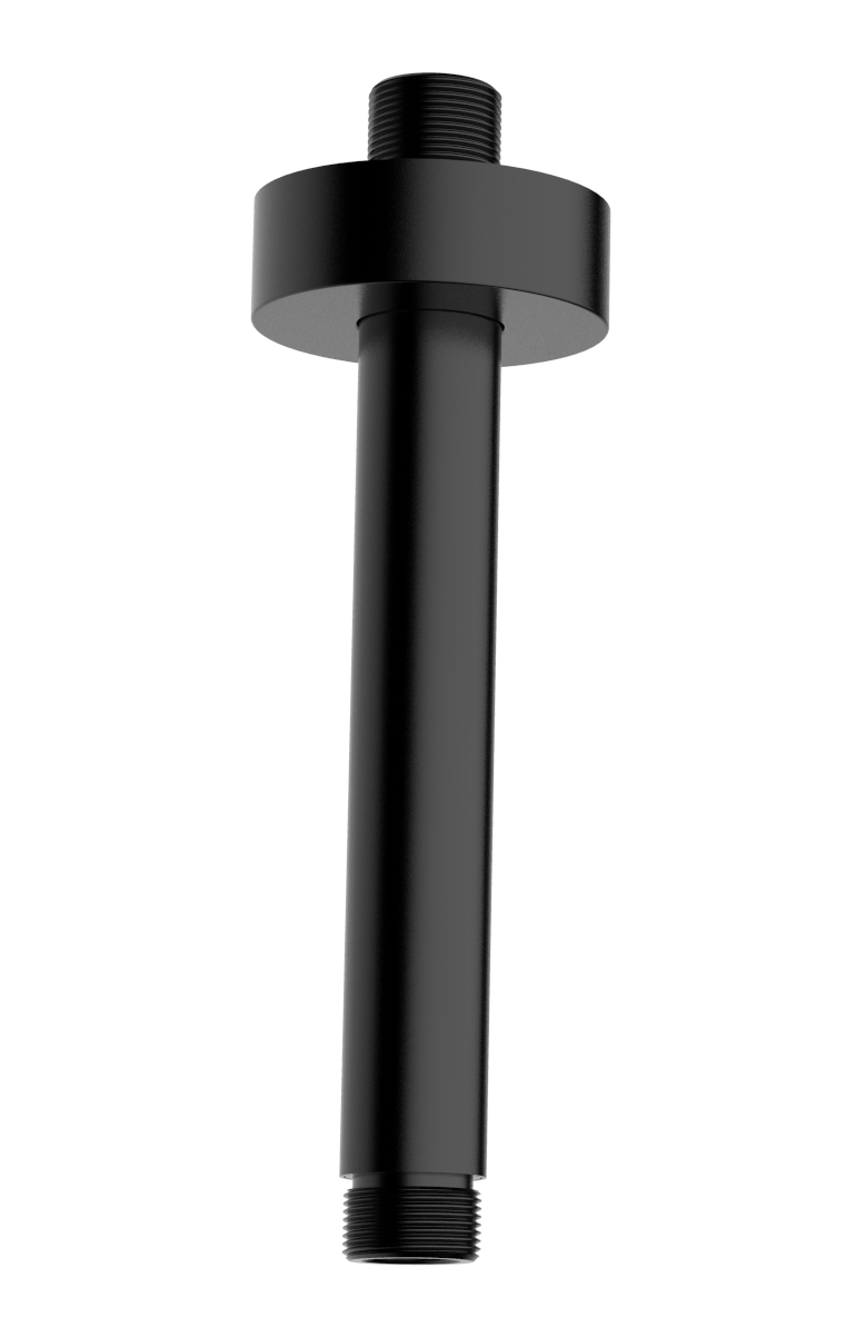 Caral douchearm met plafondbevestiging 30 cm mat zwart - 29.2861