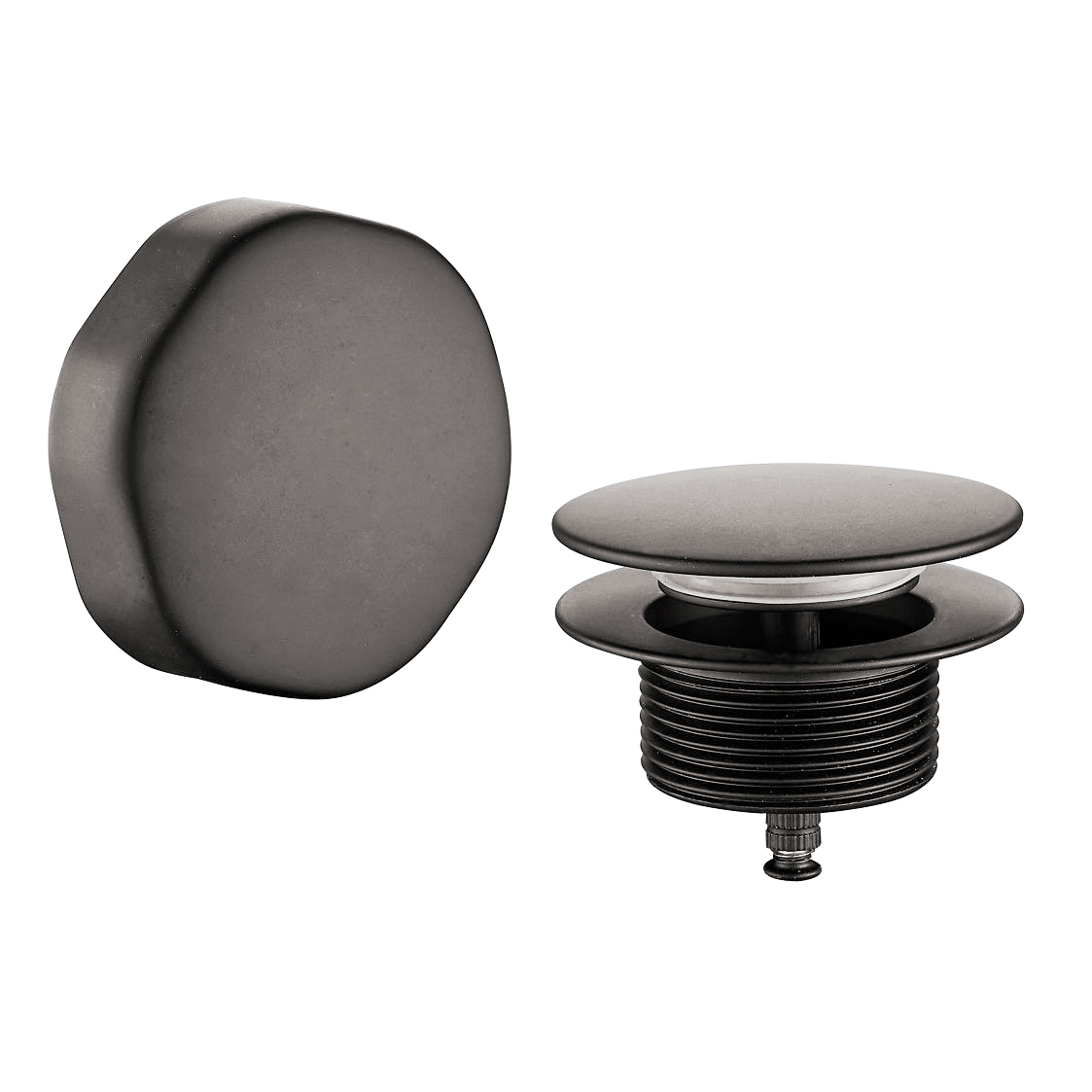 Doblar afbouwdeel badafvoer met overloop gunmetal - 29.2906