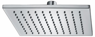 Rombo hoofddouche 20 cm chroom - 29.3820
