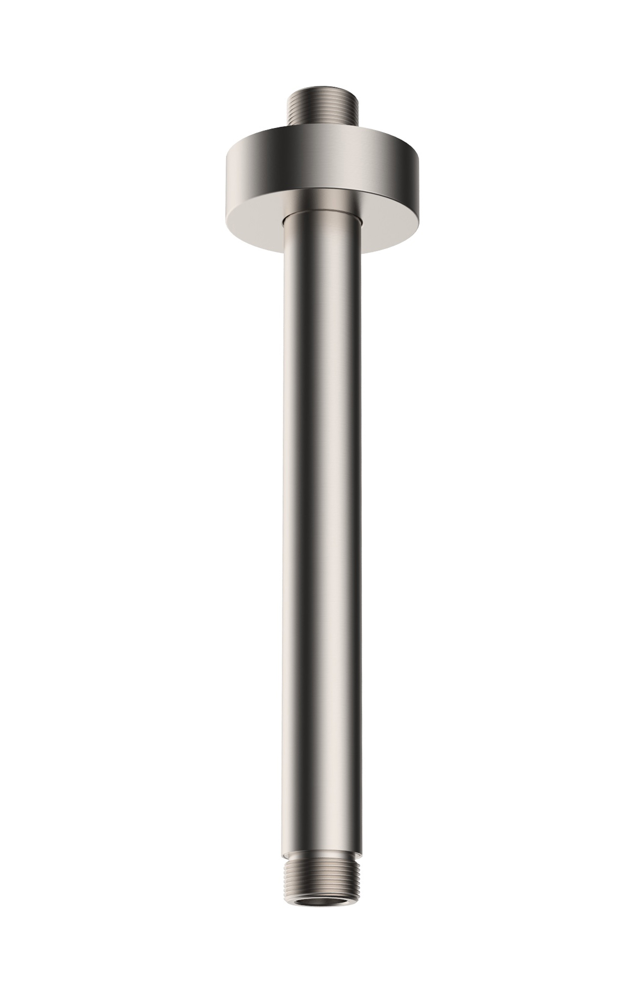 Caral douchearm met plafondbevestiging 20 cm geborsteld staal - 29.3863