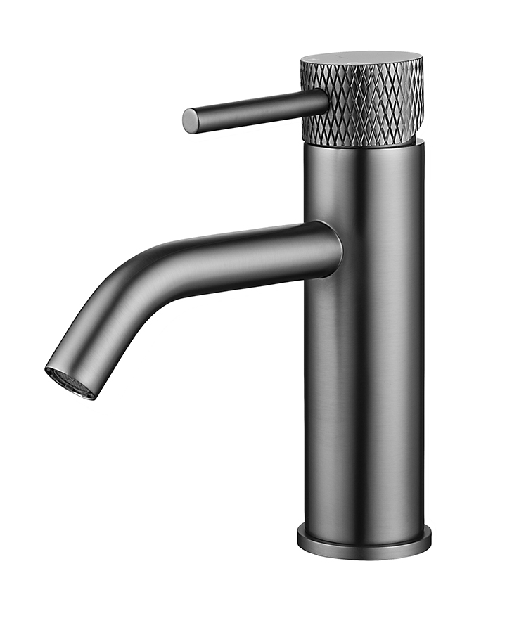 Ribbd wastafelmengkraan gunmetal - 29.5304