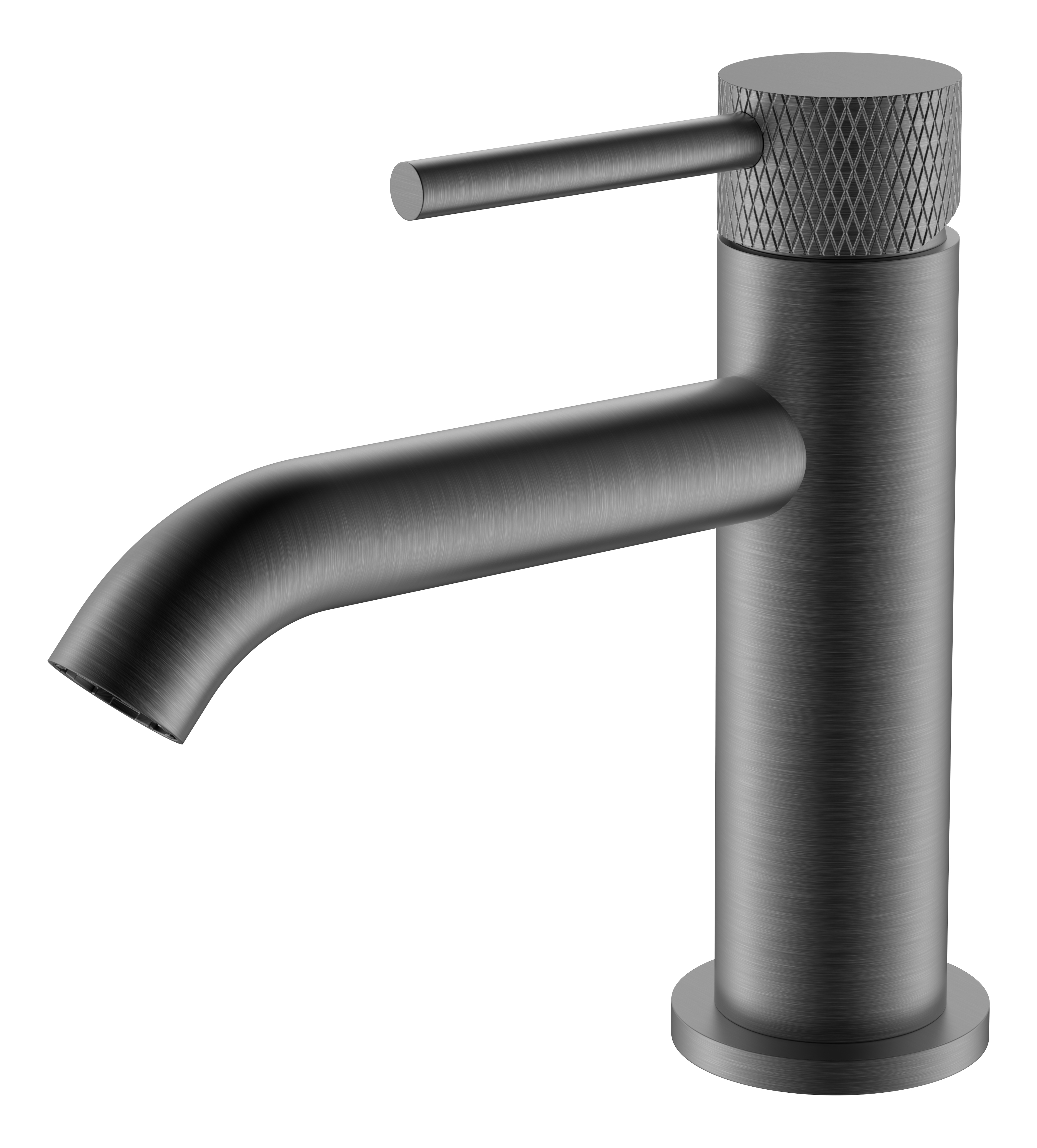 Ribbd fonteinkraan 1/2" gunmetal - 29.5373