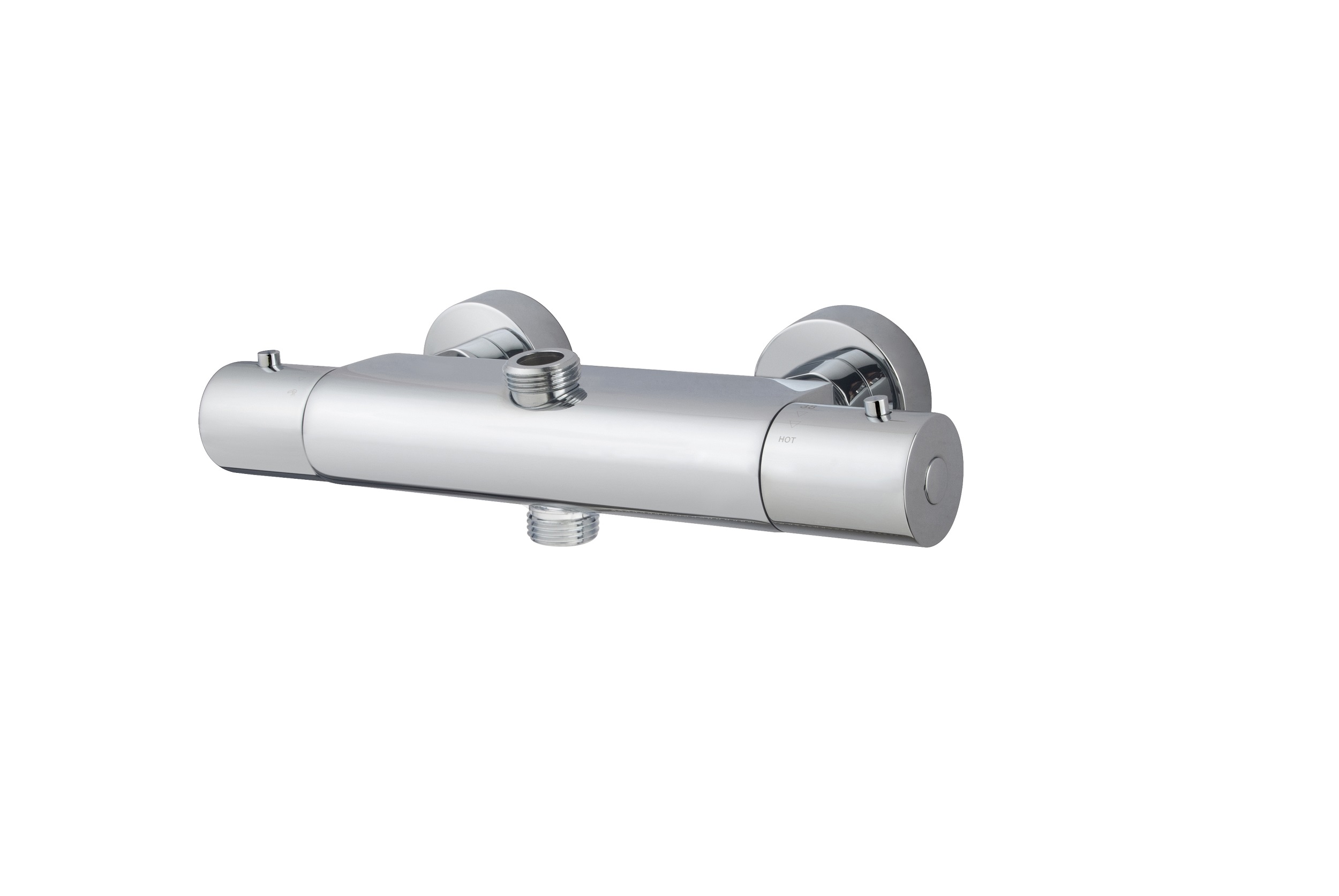 Caral thermostaatkraan voor thermostatische regendoucheset opbouw chroom - 29.6105