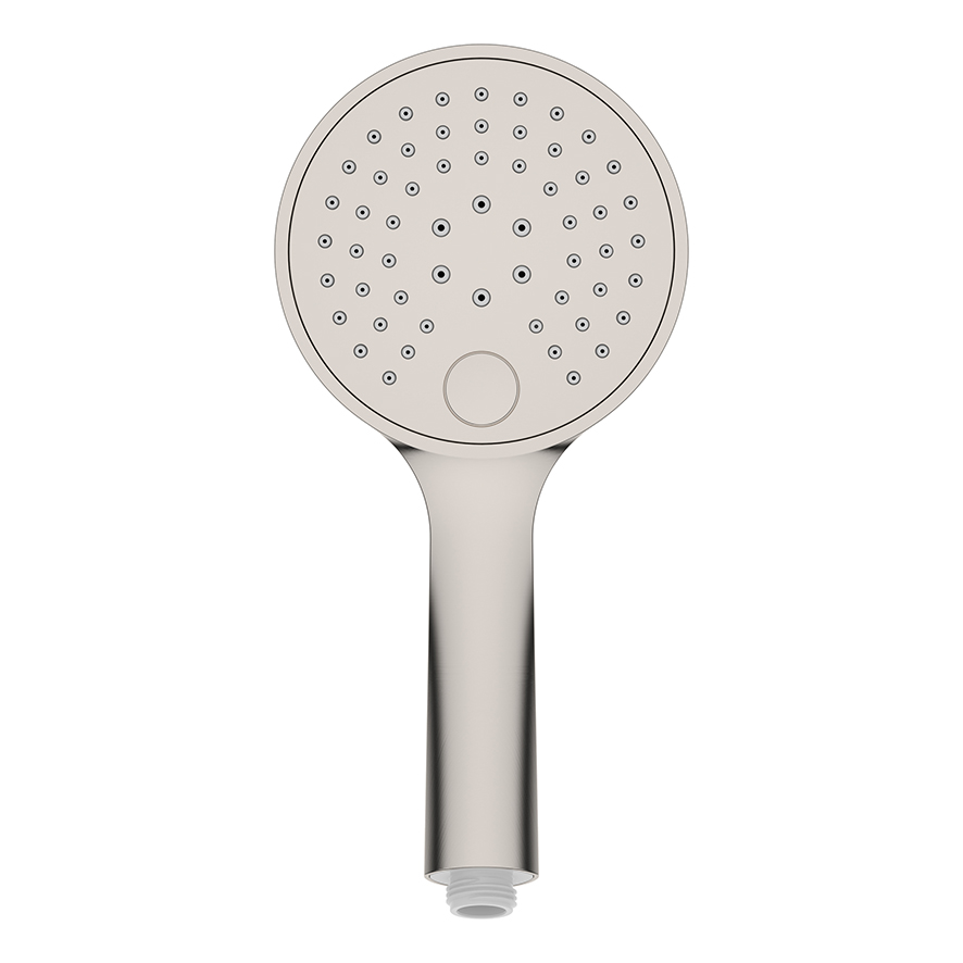 UniMatch handdouche 3 standen Ø 12 cm geborsteld staal PVD