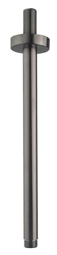 Caral douchearm met plafondbevestiging 30 cm gunmetal - 29.7861
