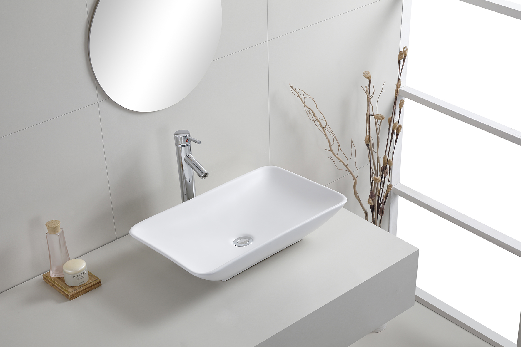 Mueller Mida zwarte fontein set mini-Rhea met kraan compleet - SK5300