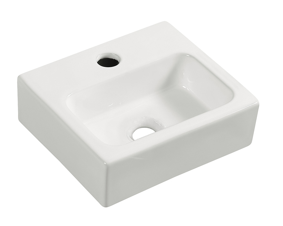 Leto mini fontein 28 x 24, 5 x 9 cm keramiek glans wit - 32.3410