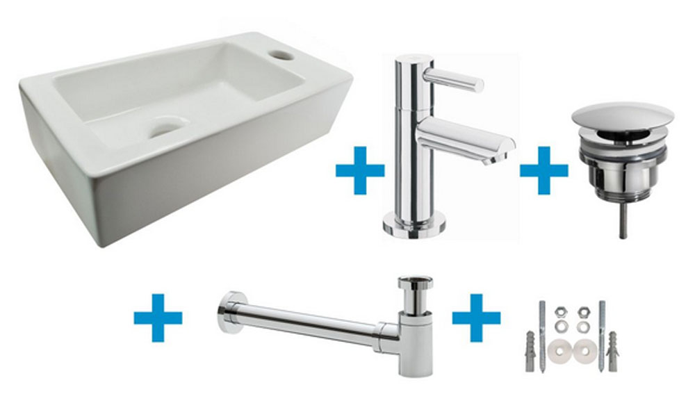 One Pack Mini-rechts compleet wit - 32.3531