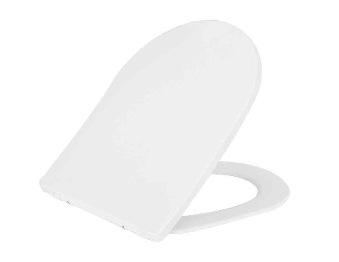 Shade slim toiletzitting softclose en quick release mat wit - 32.3761