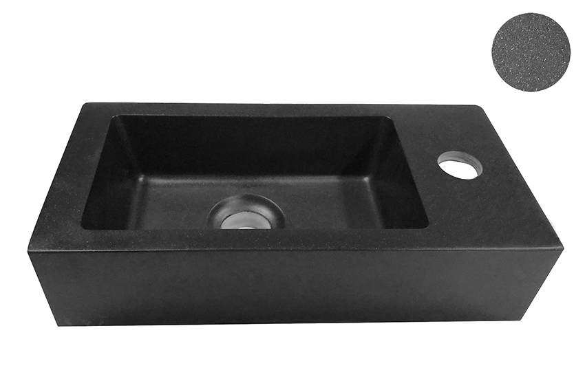 Rhea mini fontein rechts 36,5 x 18 x 9 cm quartz - 32.4497