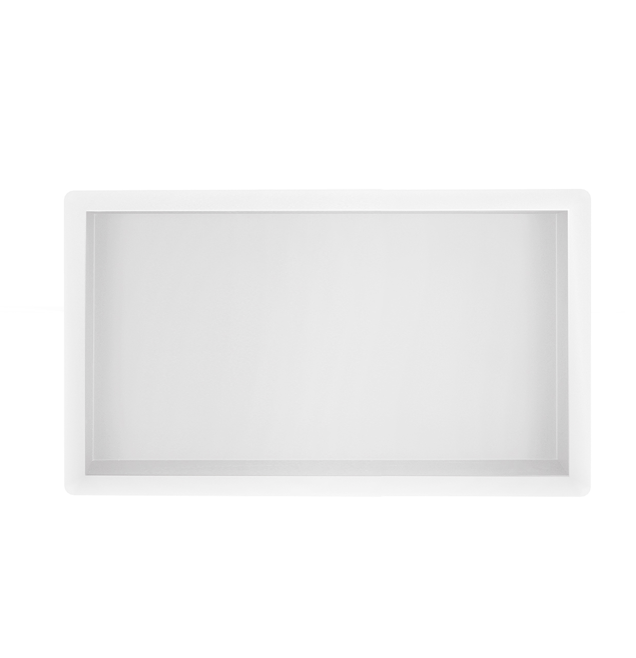 Demis inbouwnis 30 x 60 x 7 cm mat wit - 33.2171