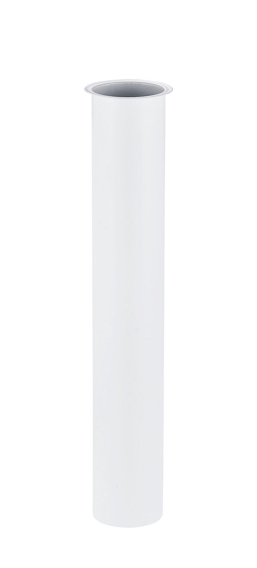 UniMatch sifon verlengbuis 20 cm met kraag mat wit