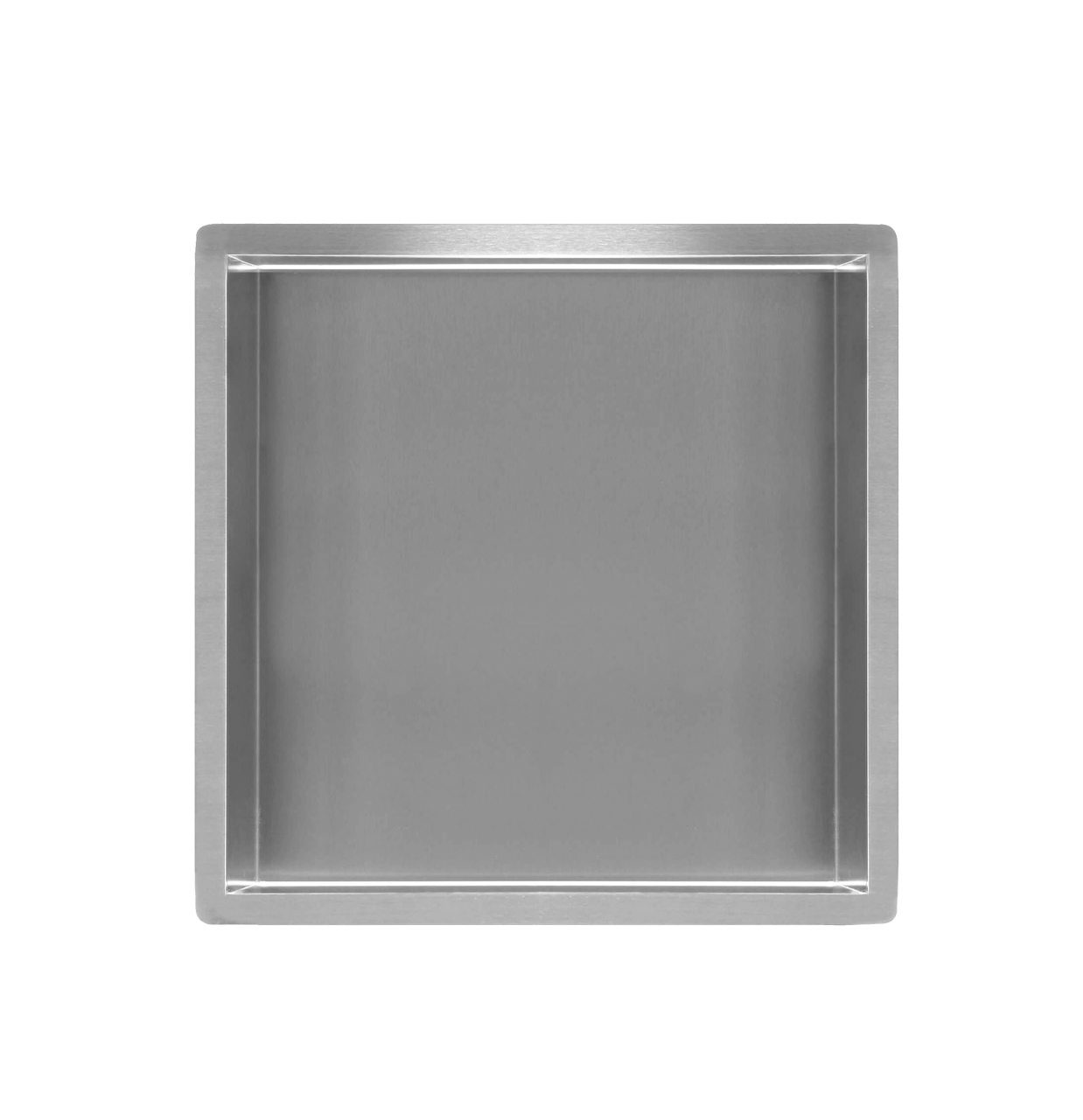 Demis inbouwnis 30 x 30 x 7 cm RVS - 33.4180