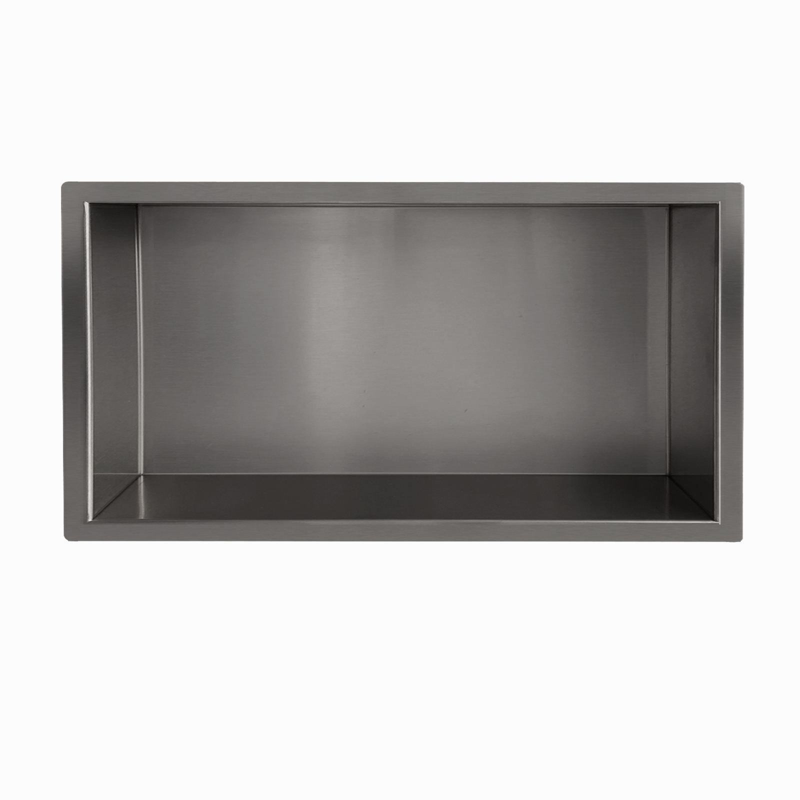 Demis inbouwnis 30 x 60 x 7 cm gunmetal - 33.4267