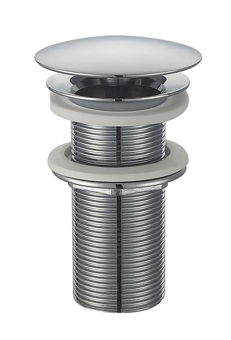 Caral open afvoerplug verlengd 5/4" chroom - 33.4477