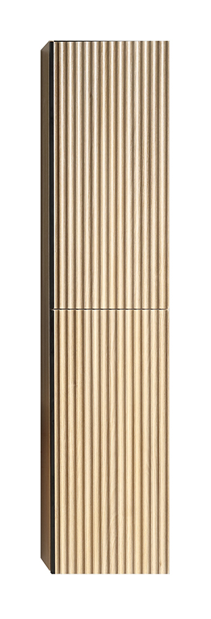 Ribbella kolomkast met 2 deuren 160 x 36 x 30 cm naturel eik