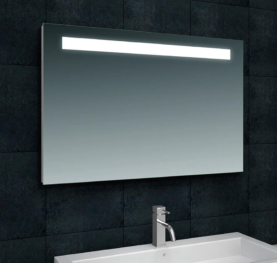 Tigris spiegel rechthoek met LED 100 x 80 cm - 38.3762