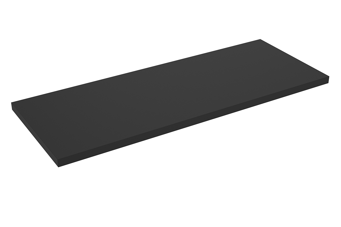 Alvara topblad 120x46 cm mat zwart