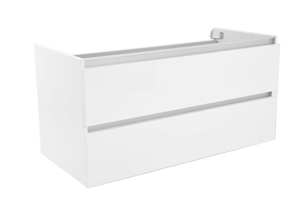 Vision onderkast met 2 laden 100 x 46 cm glans wit - 38.3902