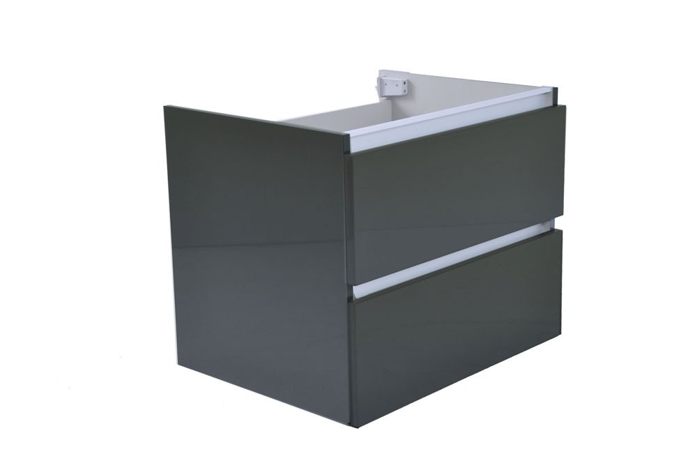 Vision onderkast met 2 laden 60 x 46 cm hoogglans grijs - 38.3910
