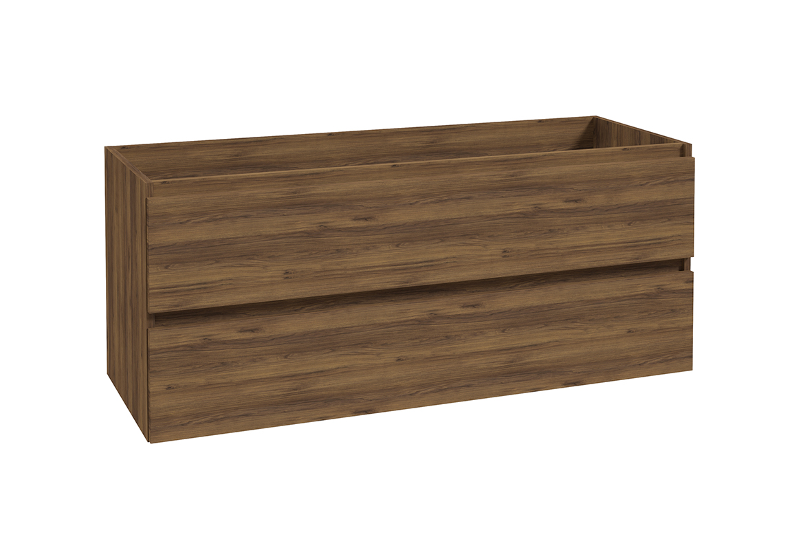 Alvara onderkast met 2 laden  2 uitsparingen 120 x 46 cm warm eiken