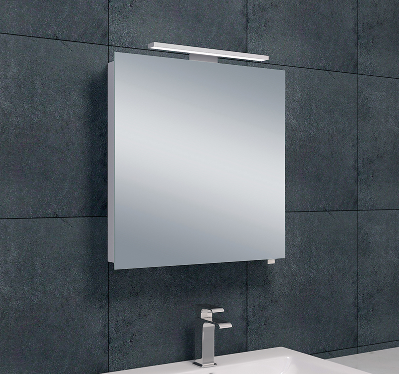 Bright spiegelkast met LED 60 x 60 x 14 cm - 38.4150