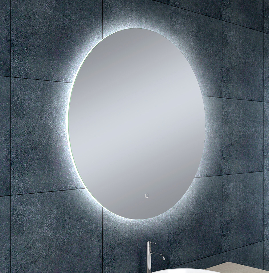Soul spiegel rond met LED, dimbaar en spiegelverwarming 80 cm - 38.4181