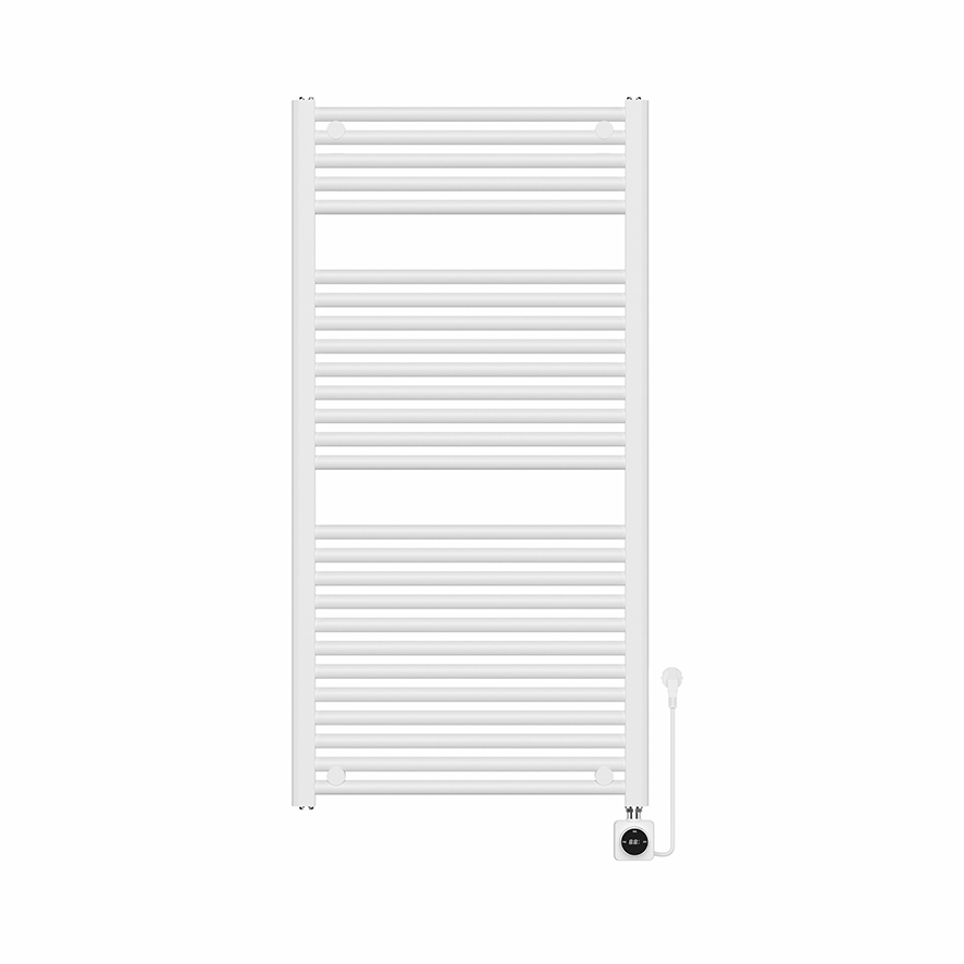 Elara elektrische radiator Smart WiFi 118,5 x 60 cm glans wit - 41.3566